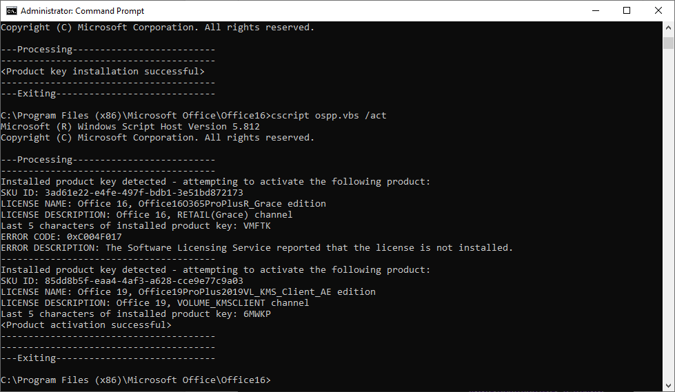 Activate your Office using KMS client key Activate your Office using KMS client key